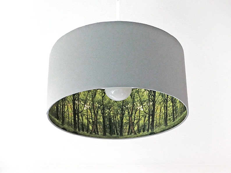 Designlampe Pendelleuchte, Deckenleuchte, Wald inside Bild 1