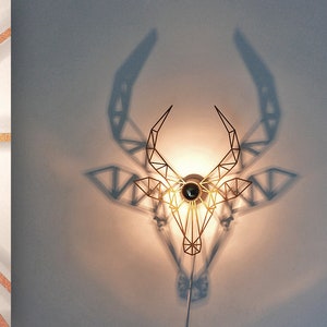 walllamp, stonebuck, Capricorn image 1