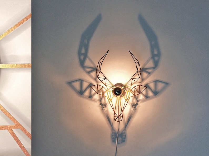 walllamp, stonebuck, Capricorn image 1