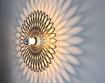 lampe murale spirale ornement