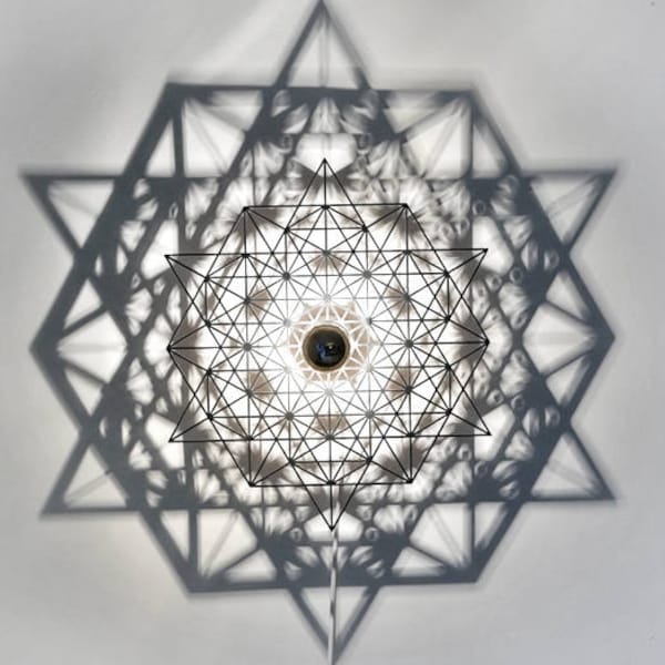 Wall lamp design star