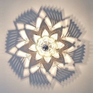 wandlamp spiraal ornament