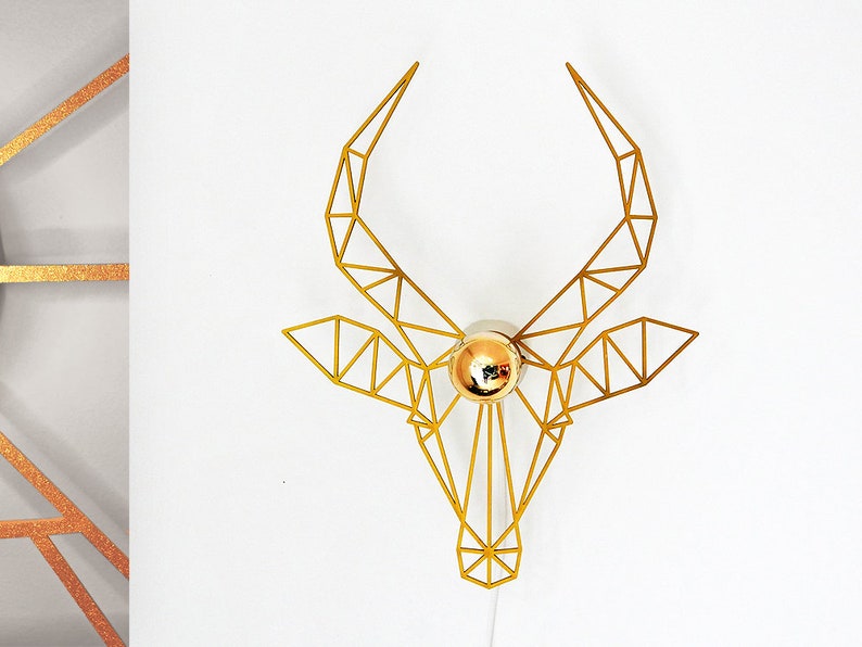 walllamp, stonebuck, Capricorn image 2