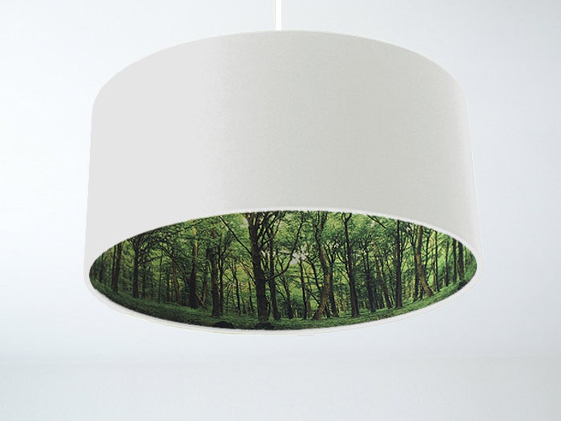 Designlampe Pendelleuchte, Deckenleuchte, Wald inside Bild 3