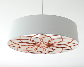 Lámpara de adorno, armonía, lámpara colgante moderna, lámpara de diseño, lámpara de techo, Lotus2