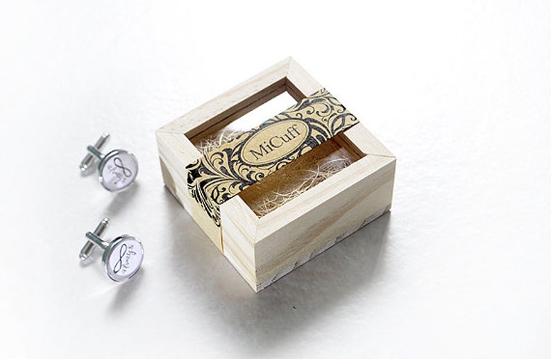 Infinity love cufflink,forever cuff-links,glass man cuff links,resin forever charm jewelry C0518N