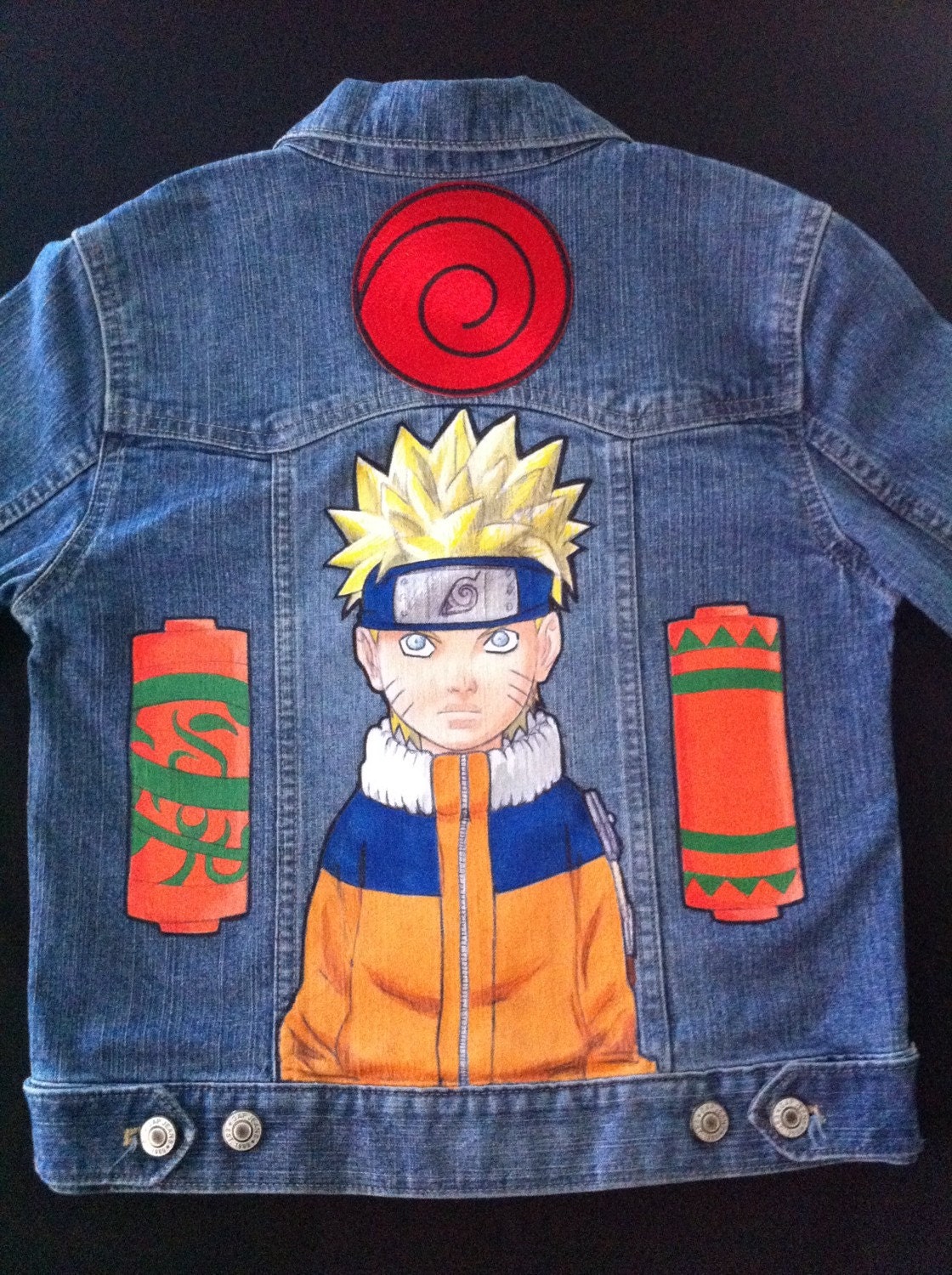 naruto denim jacket