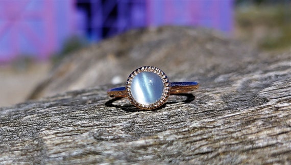 Bezel set hotsell moonstone ring