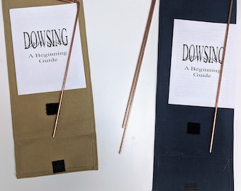 Copper Dowsing/Divining Rods in 2 Sizes for Deviation, Spirit Communication for Witchcraft, Wicca, Pagan, Voodoo, and more