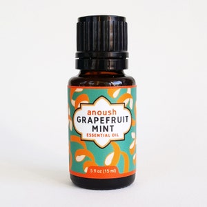 Grapefruit Mint Aromatherapy Diffuser Blend