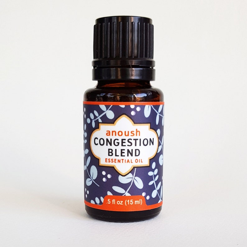 Congestion Essential Oil Blend Etsy