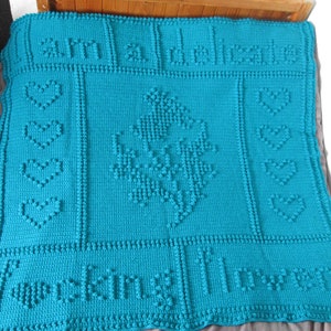 Crochet Delicate Flower Blanket/Throw PATTERN ONLY!