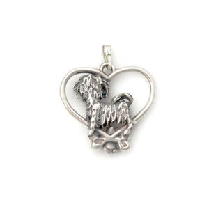 Ciondolo TheCharmWorks in argento Sterling a forma di cane di razza Ciondolo TheCharmWorks in argento Sterling a forma di cane di razza