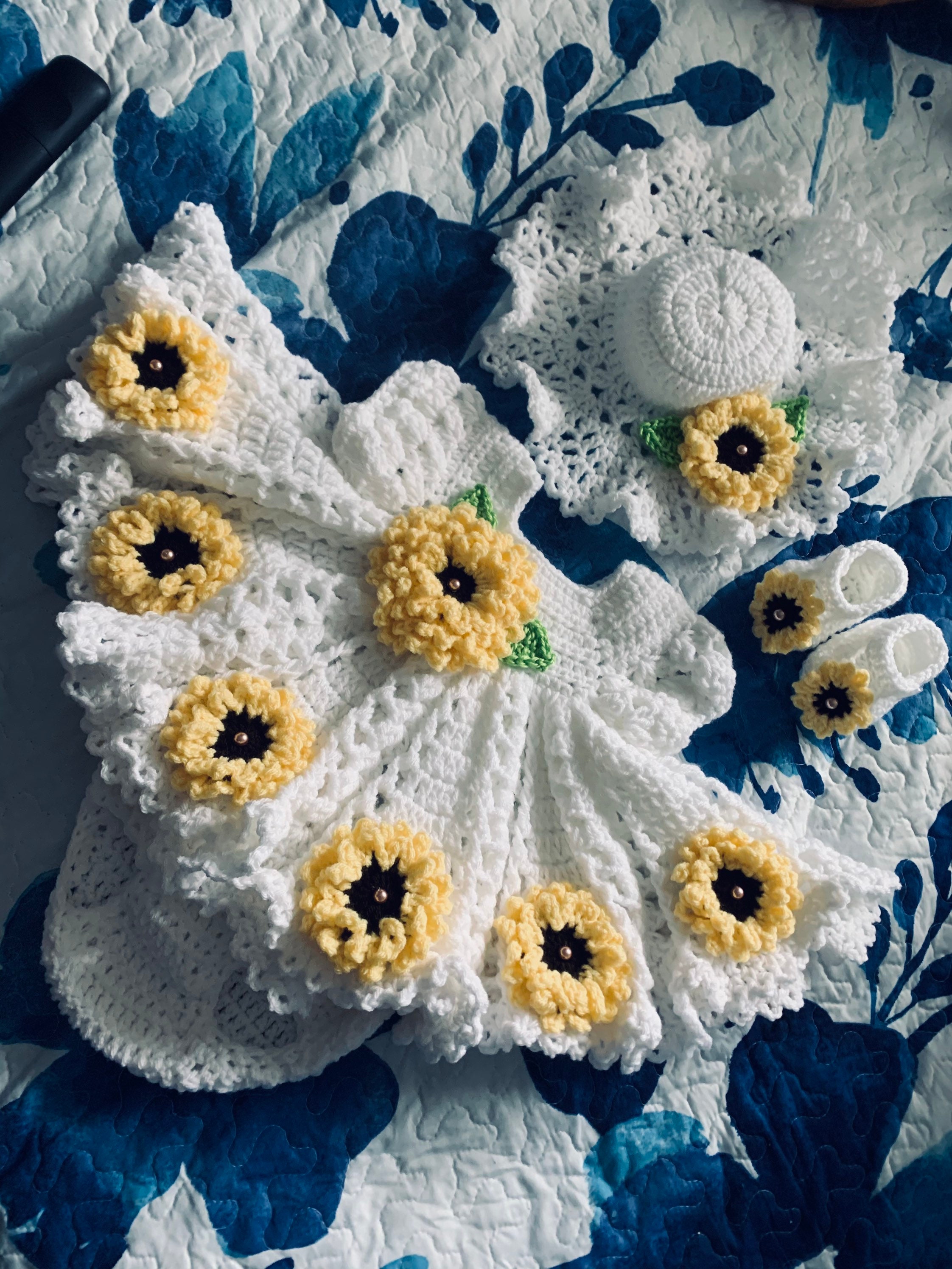 white crochet flower dress White Flower Crochet Plunge Beach Maxi Dress