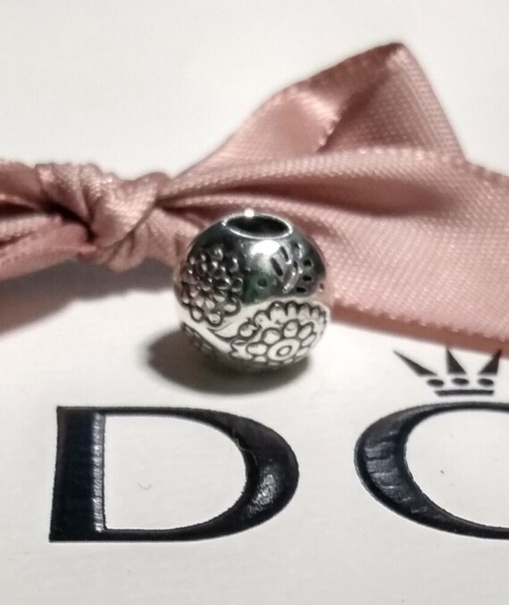 Authentic Pandora Silver Midnight Bloom Clip  #79… - image 4