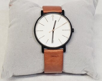 SKAGEN Signature Men's Black Case Quartz Watch SKW6352 5atm Water Resistant