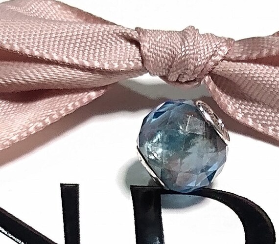 Authentic Pandora  Essence Sky Blue Crystal FRIEN… - image 1