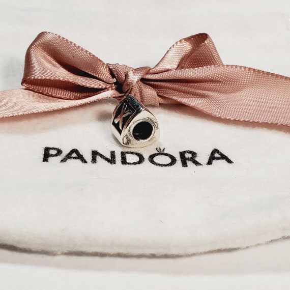Pandora Letter X Sterling Silver Initial Charm #7… - image 4