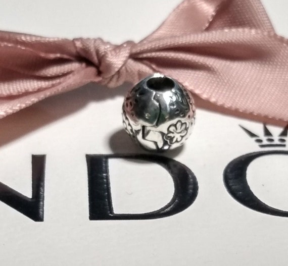 Authentic Pandora Silver Midnight Bloom Clip  #79… - image 5