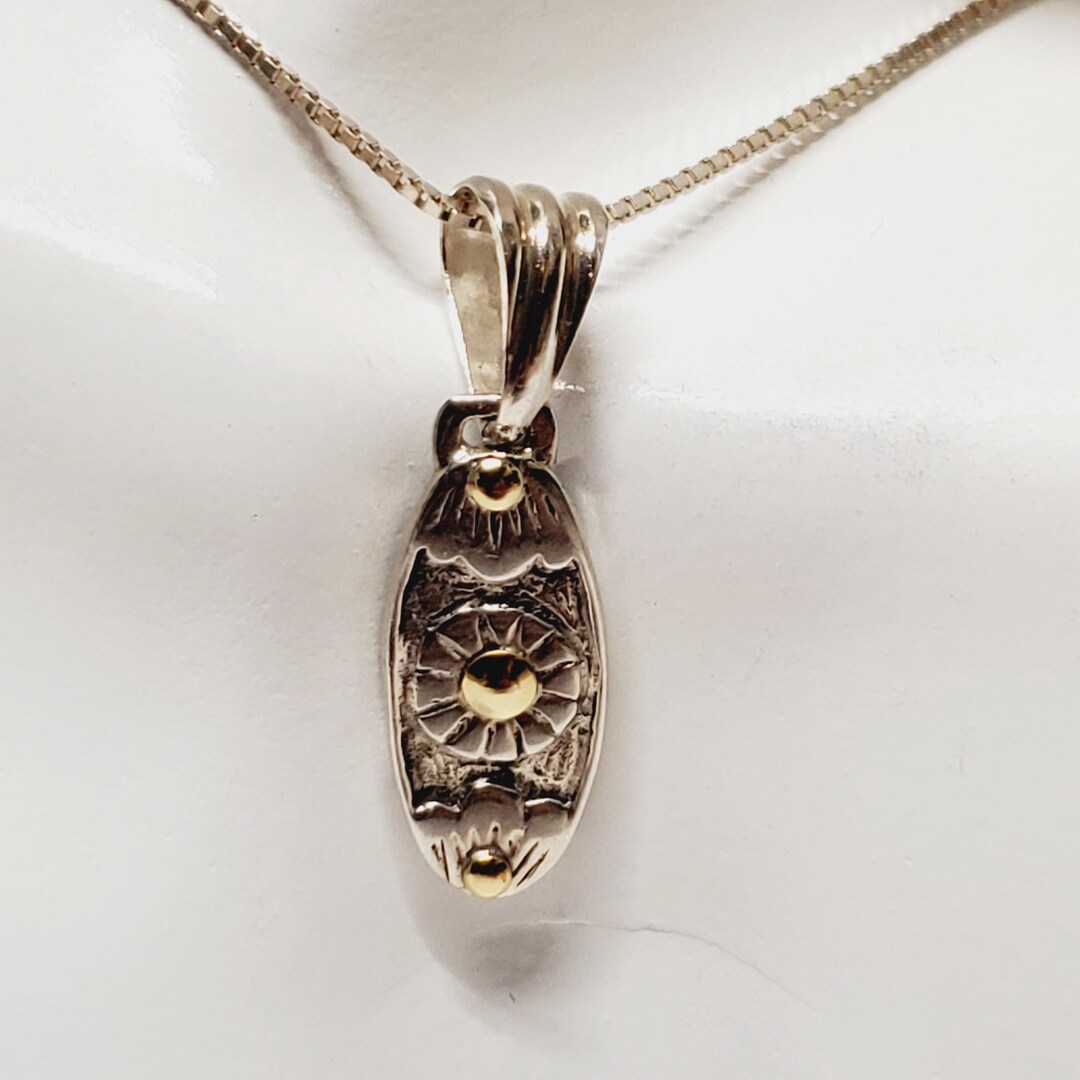 Collier Chaîne Avec Pendentif Bouquet De Fleurs En Argent Sterling 925 - Bijou Créateur