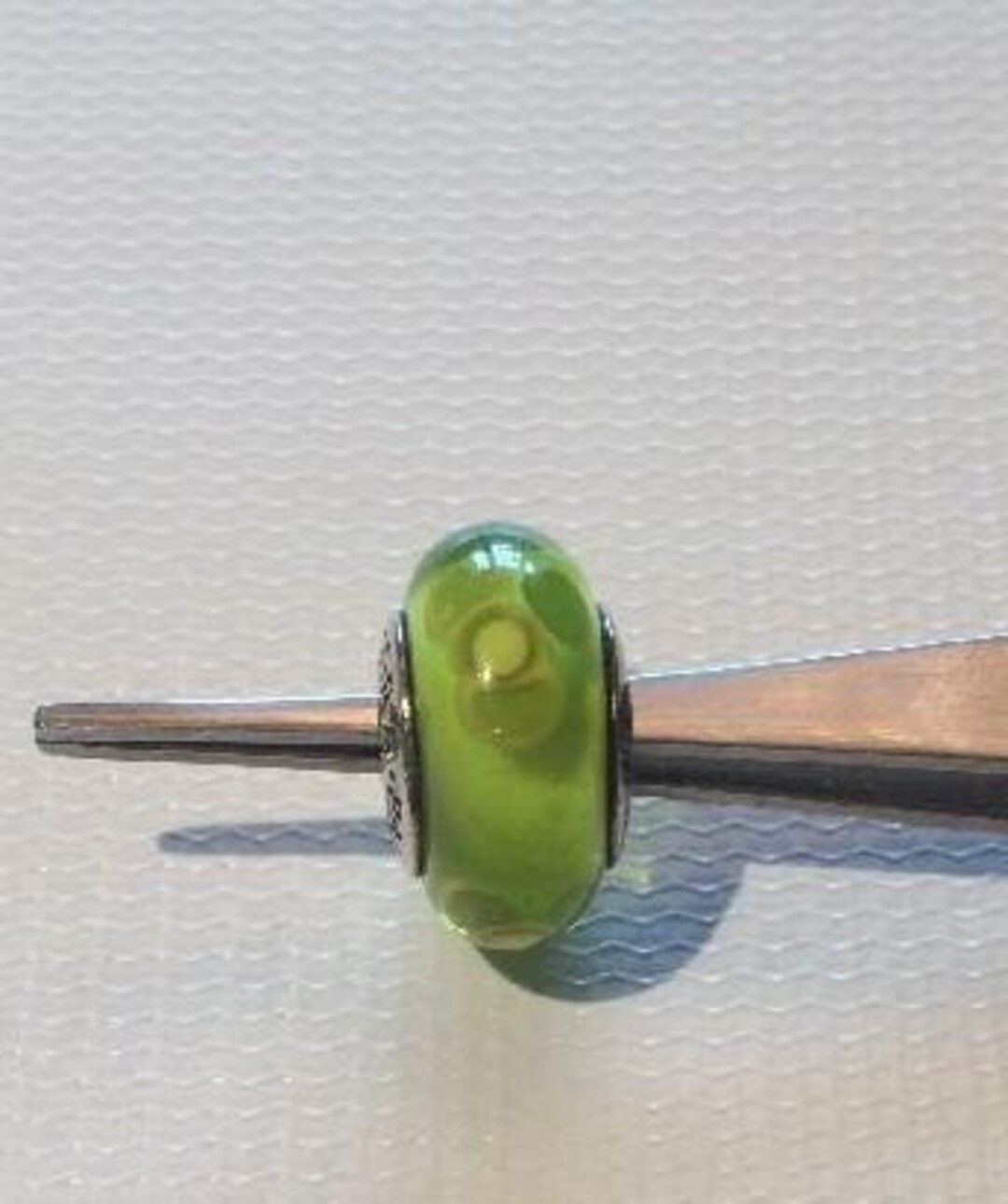 Authentic Pandora Sterling Silver Flowers for You Lime # 790648