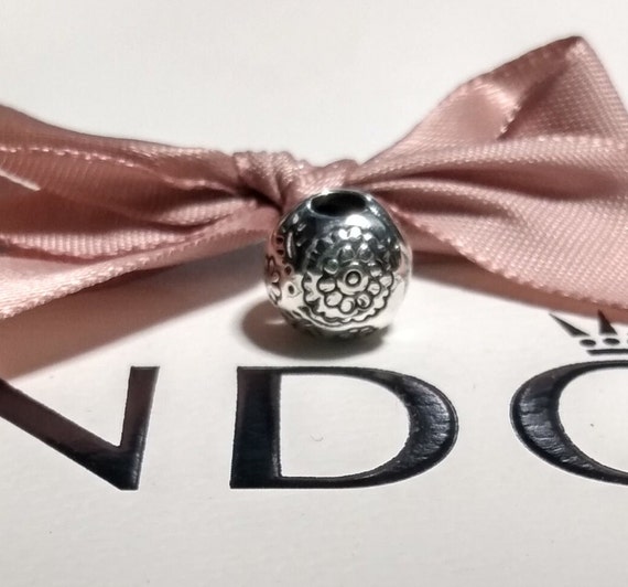 Authentic Pandora Silver Midnight Bloom Clip  #79… - image 2