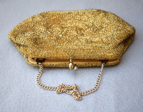 Vintage Beaded Clutch from Japan