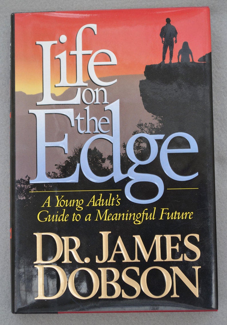 Life on the Edge Book by Dr. James Dobson A Young Adult's