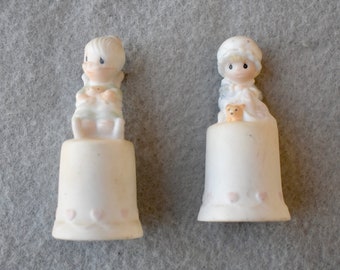 Precious Moments Thimbles Purr-Fect Grandma and Love Covers All Choose One