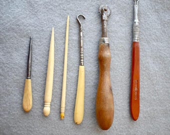 Lot of Six Vintage Craft Tools