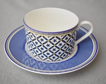 Cambridge by Victoria & Beale Flat Cup and Saucer Set Discontinued