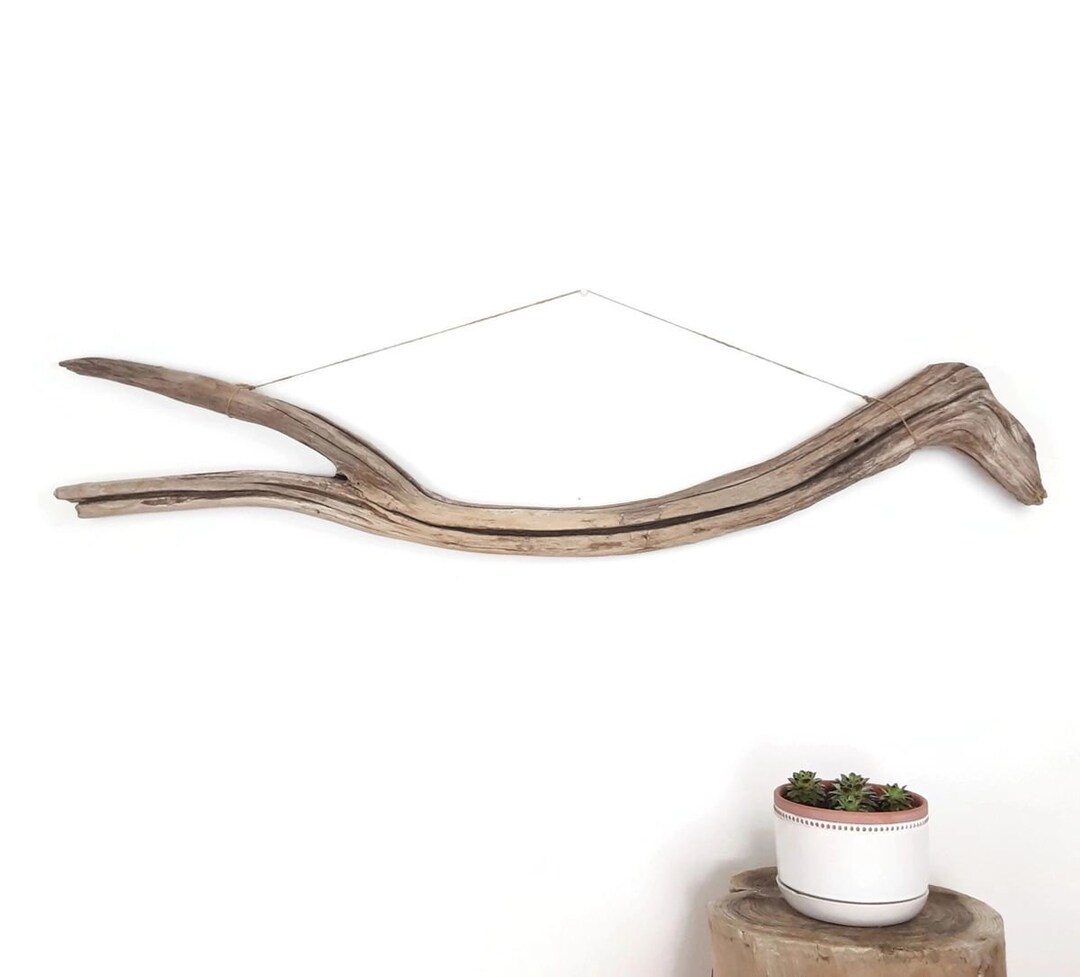 48 Curvy Driftwood Branch Wall Art Etsy