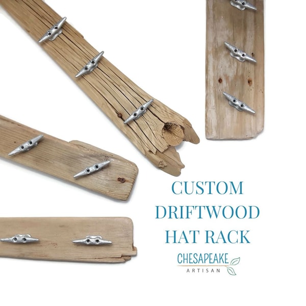 ADD-ON: Add Cleats To A Driftwood Board For A Custom Nautical Driftwood Hat Rack