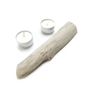 7.25" Tiny, Smooth Driftwood Slab