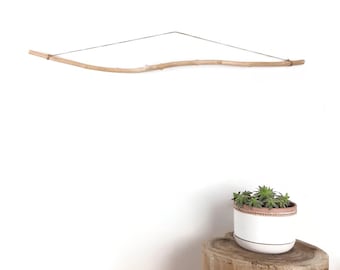 46" Wavy Driftwood Branch Craft Dowel