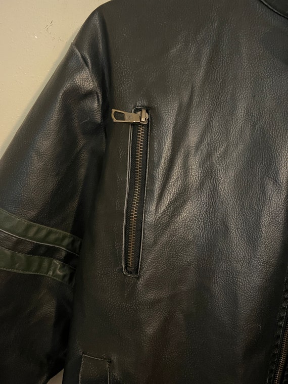 Enjoy the Ride Vegan Leather Motorcycle Jacket main image 1