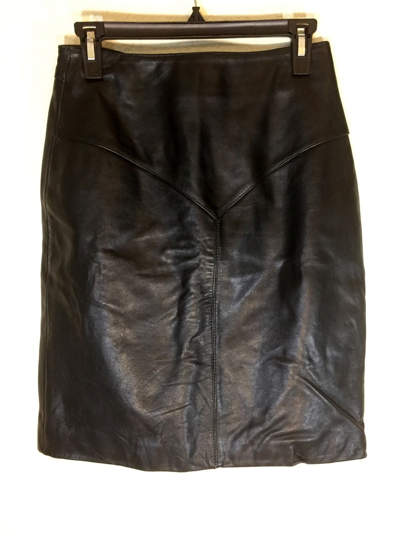 Tannery West Black Lined Pencil Vintage 1980/'s sz S