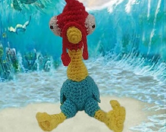 Crochet Hei Hei Moana Inspired Amigurumi