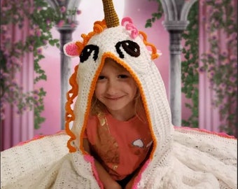 Crochet Hooded Blanket
