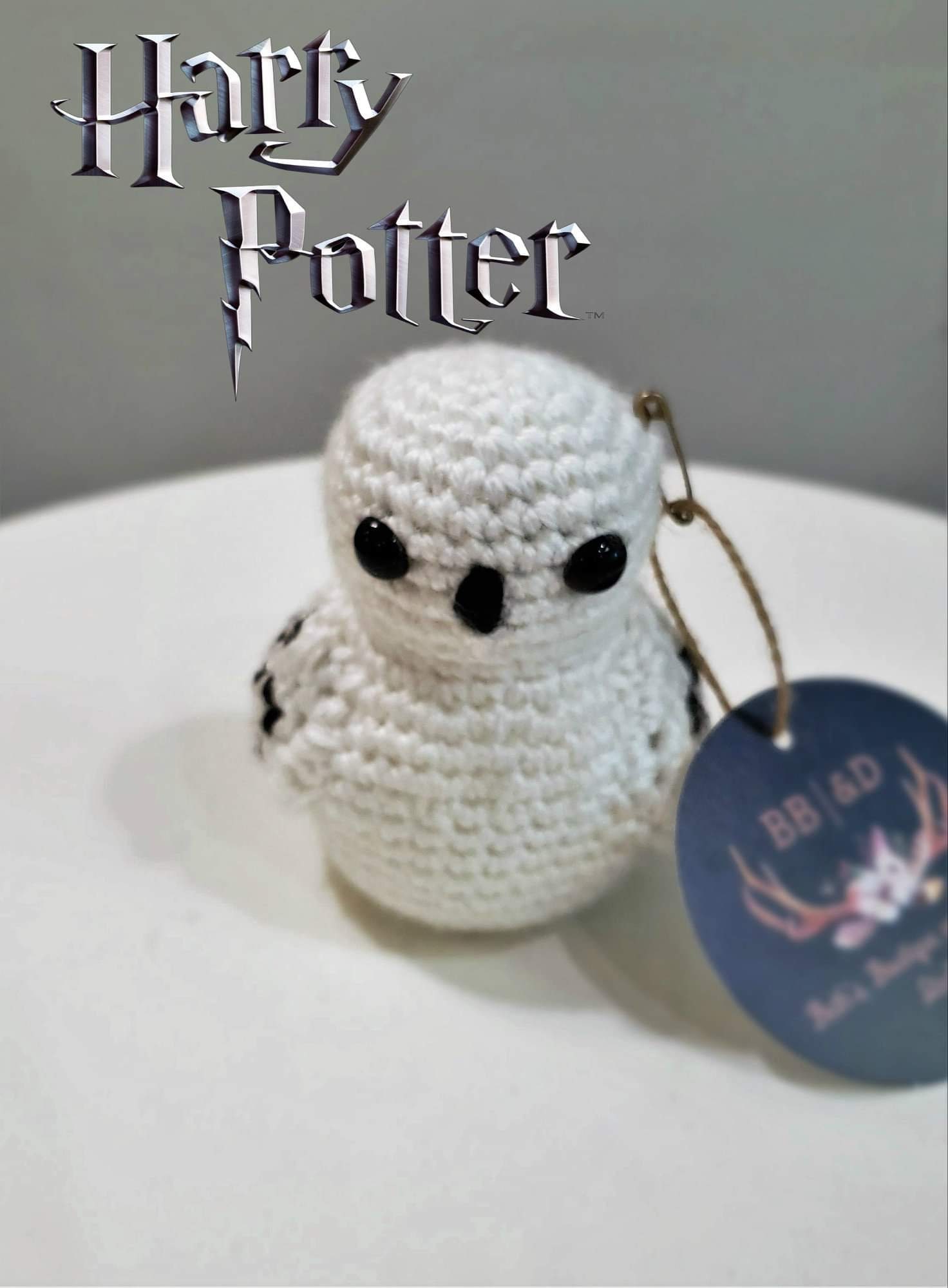 Mini Crochet Mail Owl inspired from Harry Potter