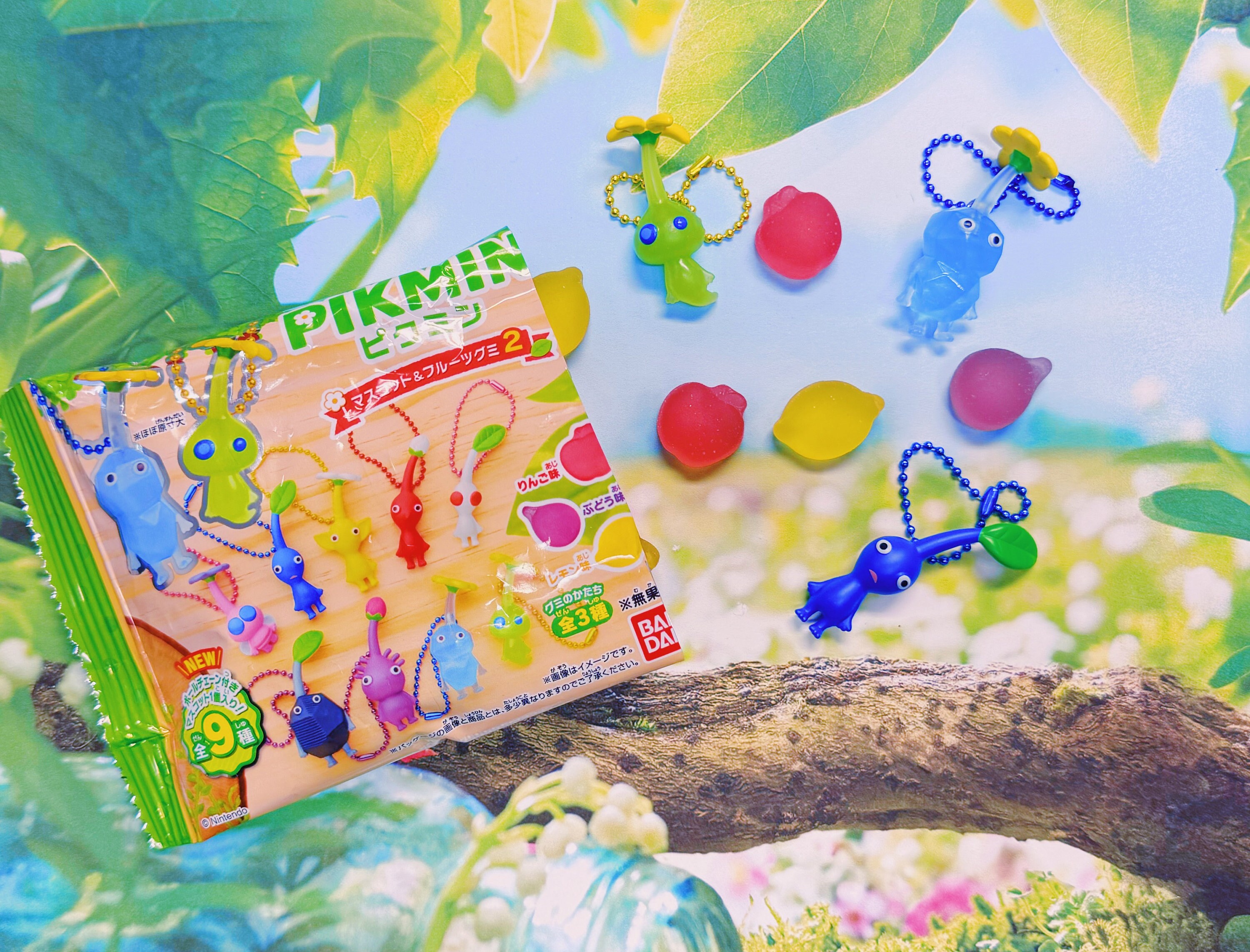 Bandai Pikmin Mascot & Fruit Gummies 2 - Etsy