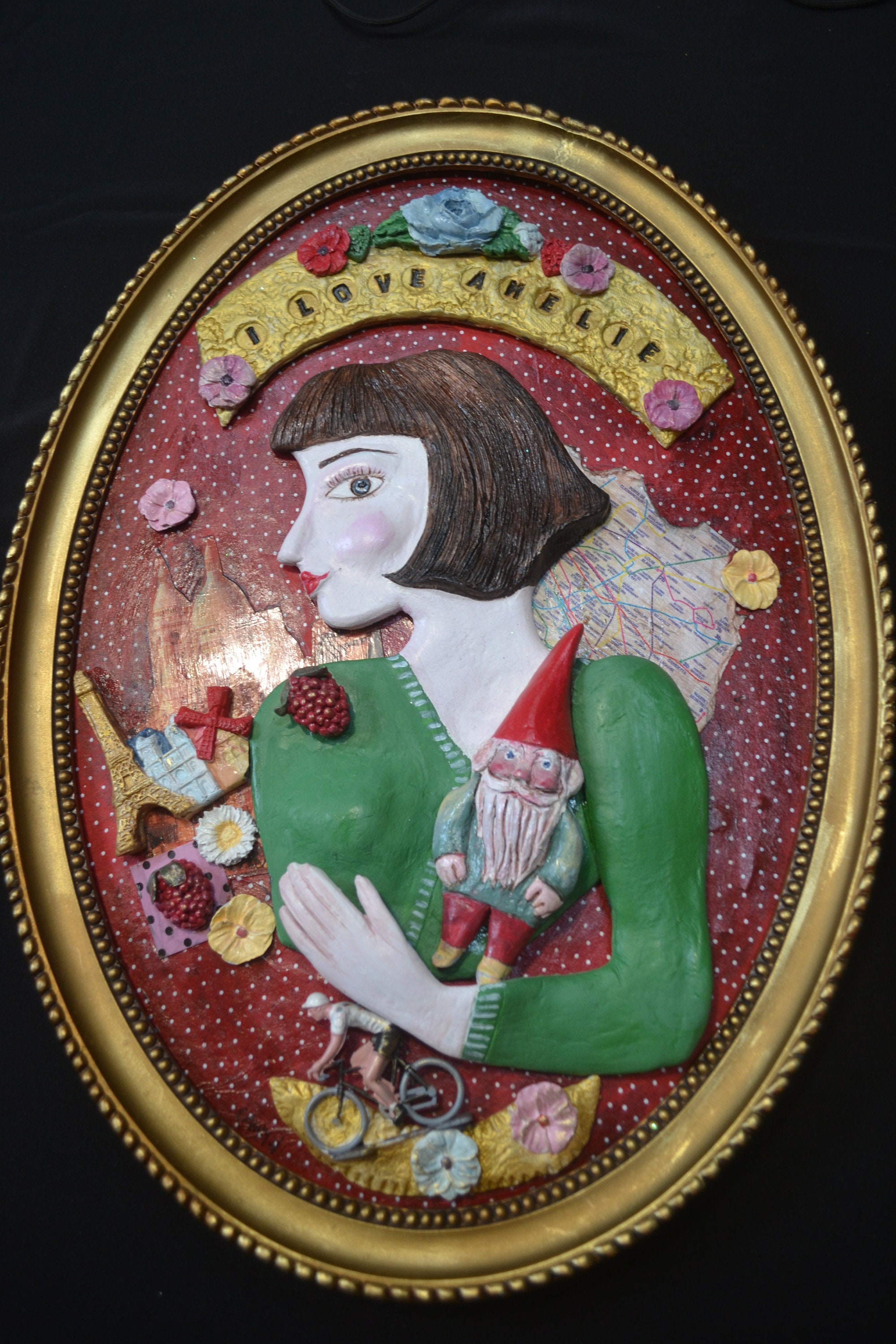 Amélie Poulain - Grand Tableau Ovale