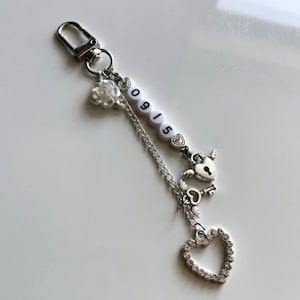 Birth Date Keychain (customizable)