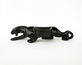 Palm Springs-Sleek Mid-century 1960 39 s Black Panther Sculpture Planter