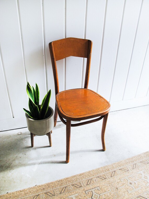 Heywood Wakefield Style Bentwood Accent Chair Etsy UK