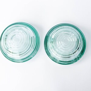 Art Deco Glass Bowls Set of 2 Anchor Hocking