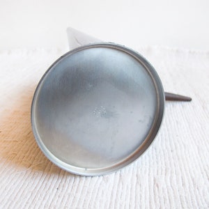 Midcentury Italian Stainless Steel Tea Coffee Pot with Rosewood Handles image 8