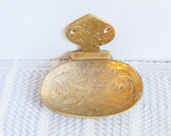 Moroccan Brass Flashed Solid Metal Soap Holders