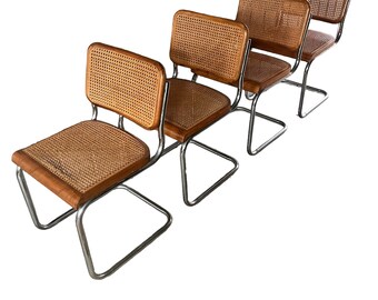 Vintage Marcel Breuer Chairs with Mixed Wood Tones -  (SOLD SEPARATELY)