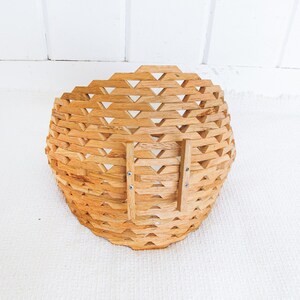 Hanging Wood Basket image 8